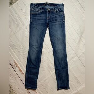 Express Stella skinny low rise jeans. Size 2R.